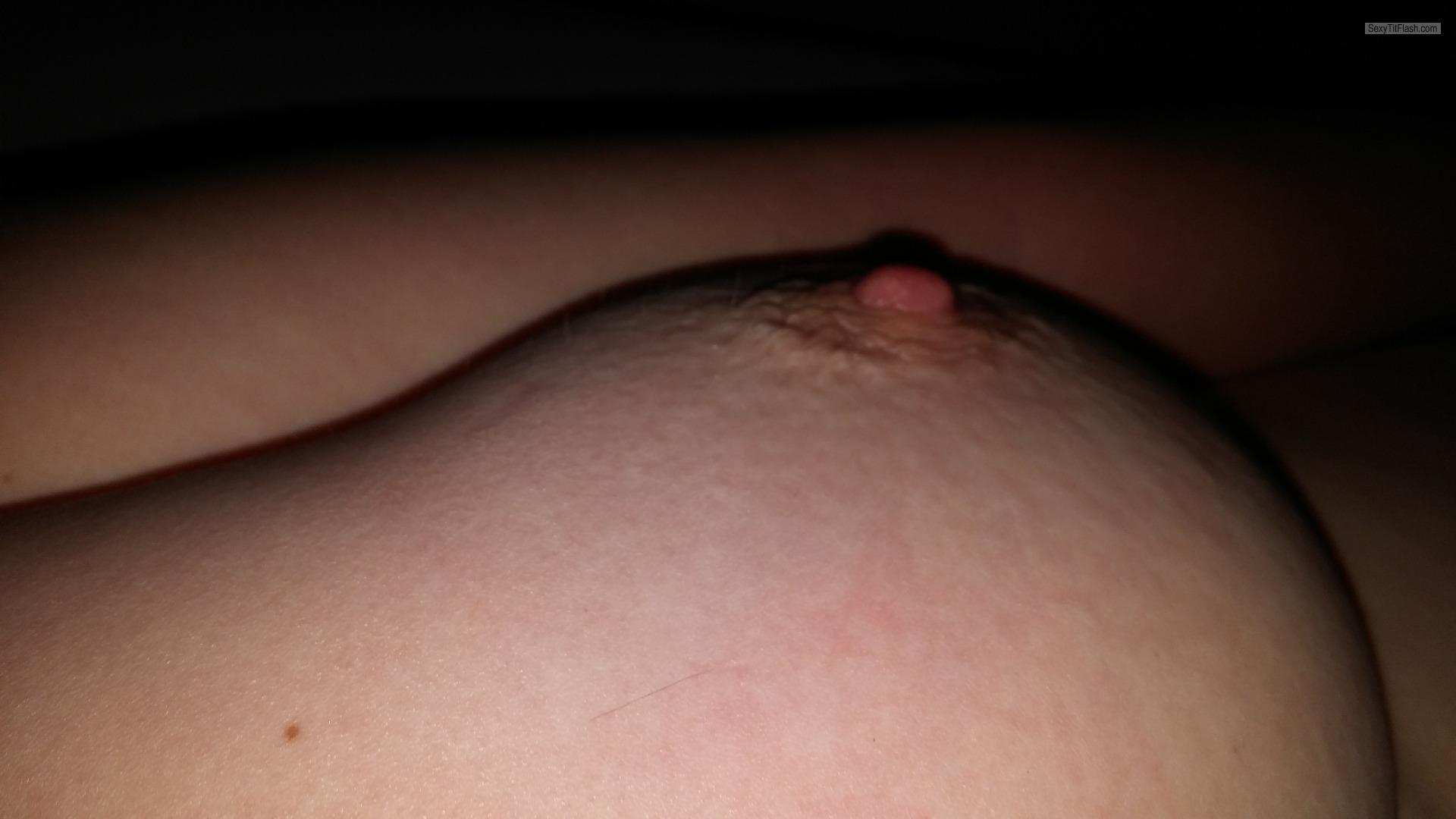Tit Flash: My Big Tits (Selfie) - Charlie Ginger from United Kingdom